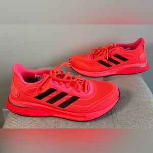Adidas Supernova Signal Pink Men’s Shoes Sneakers Bounce Boost - Size 9.5 EUC